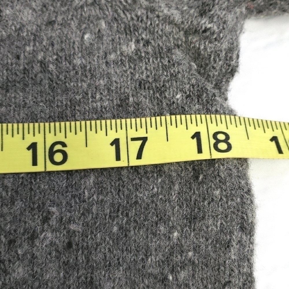 Crystal-Kobe Wool & Acrylic Turtleneck Grey EUC M - Picture 5 of 9